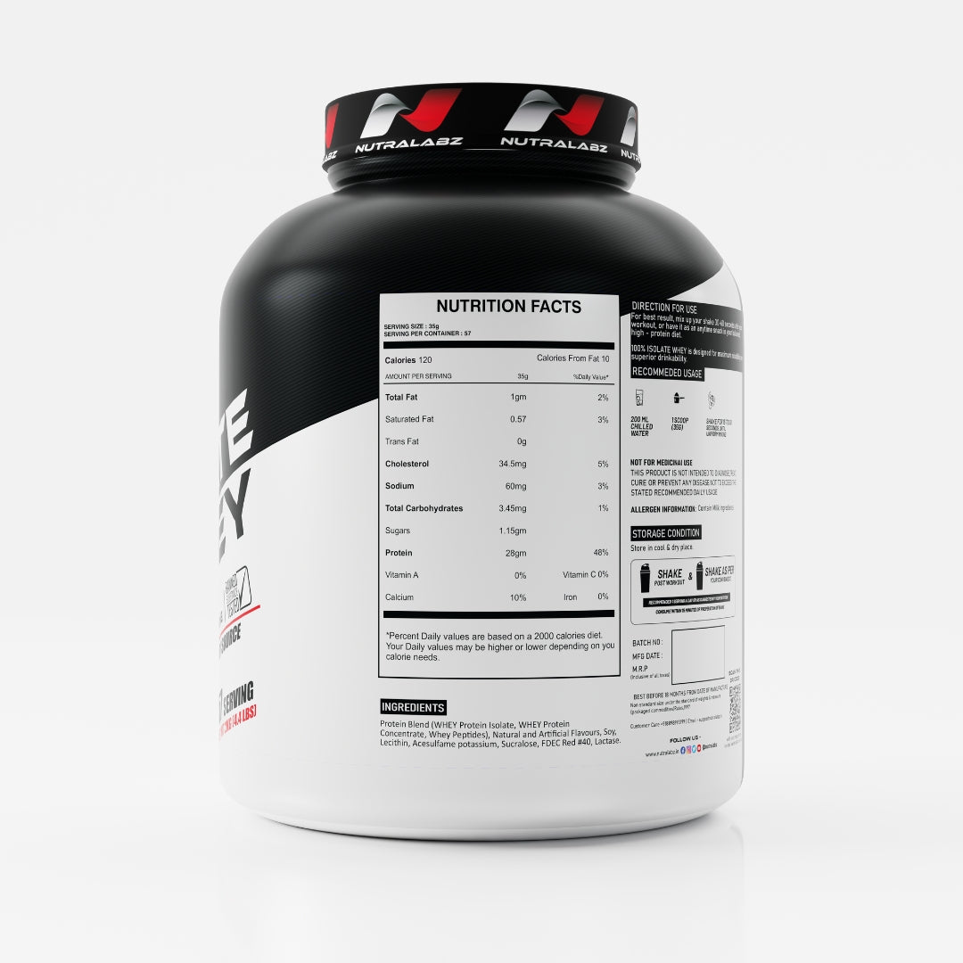 Nutralabz 100% Isolate Whey