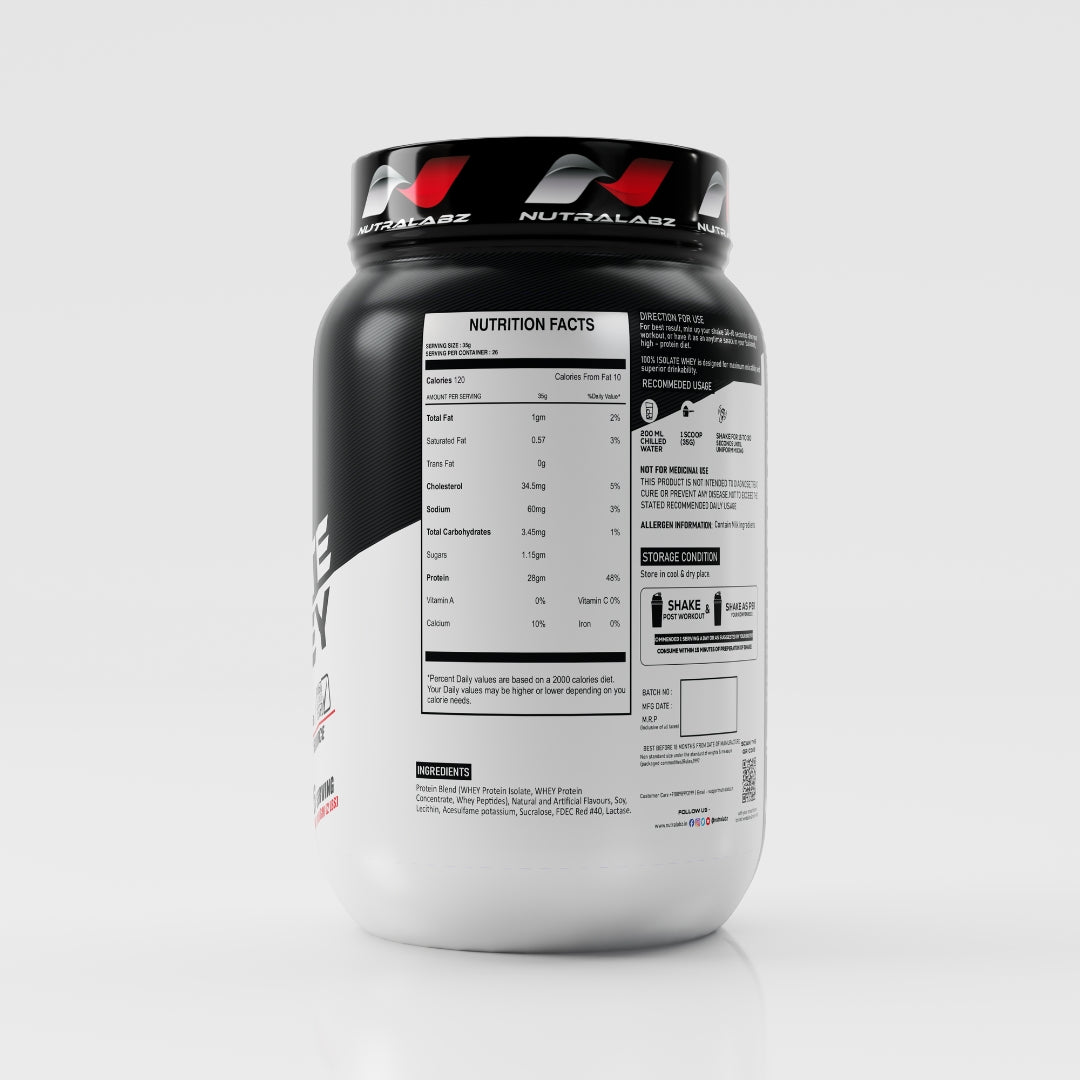 Nutralabz 100% Isolate Whey