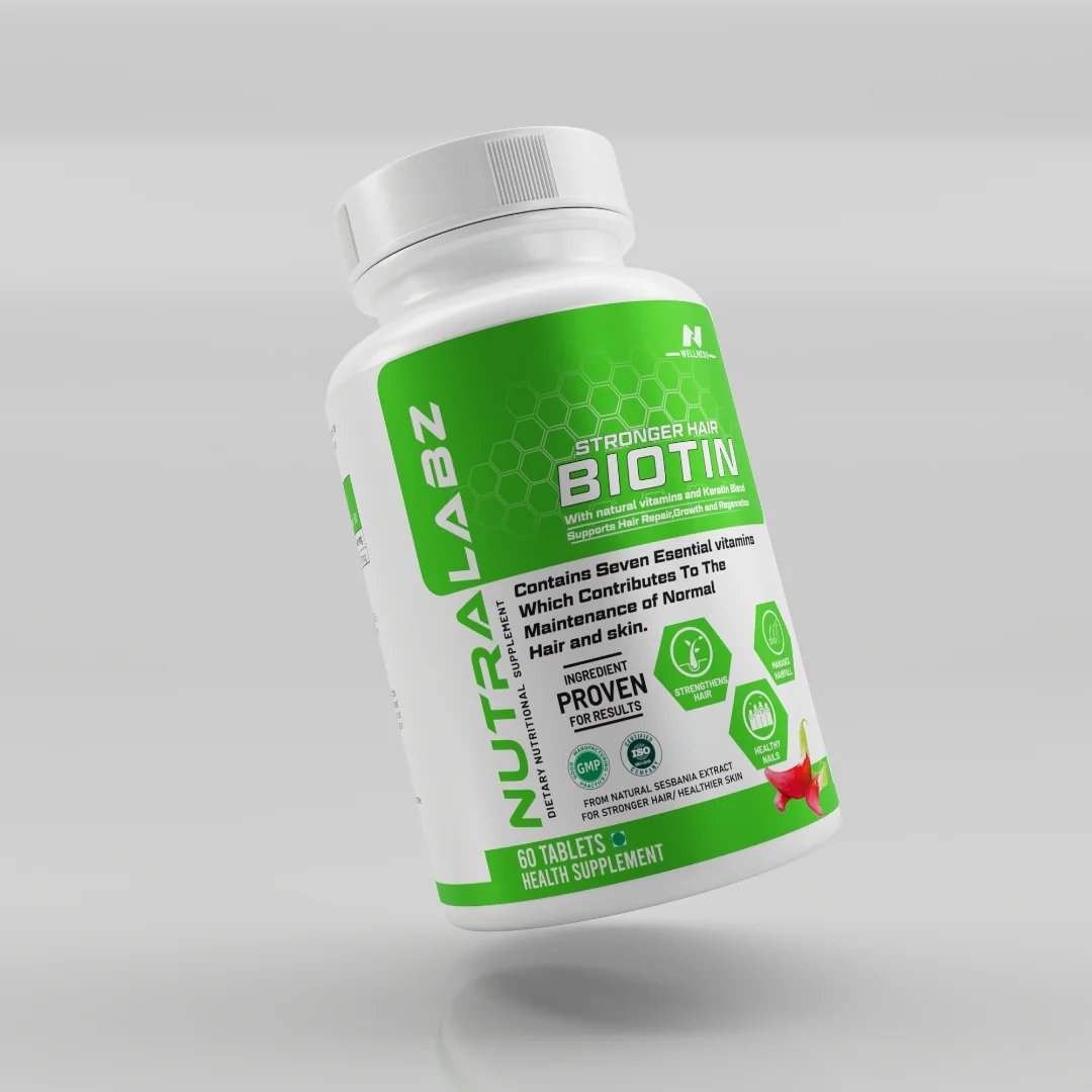 Nutralabz Biotin  1000 Mcg