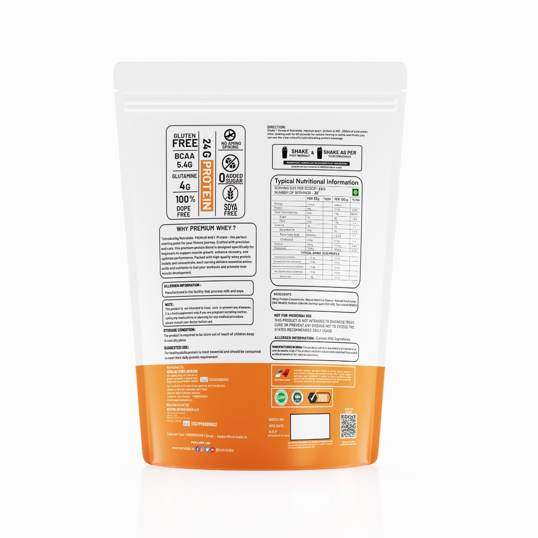 Nutralabz Premium Whey Protein